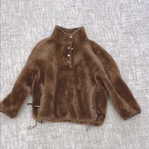 Cozy Brown woman Jacket